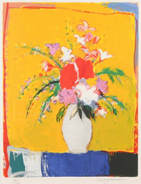 楽天市場】吉岡耕二 Flowers 花 絵画 静物画 抽象画 インテリア