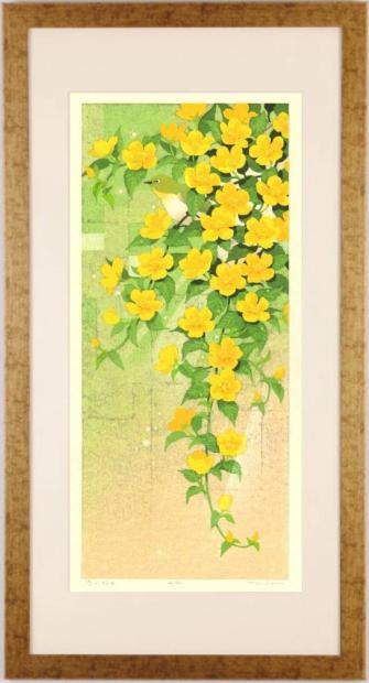 楽天市場】佐藤勝彦 天地愛 花 絵画 墨彩画 和風 インテリア 一点物