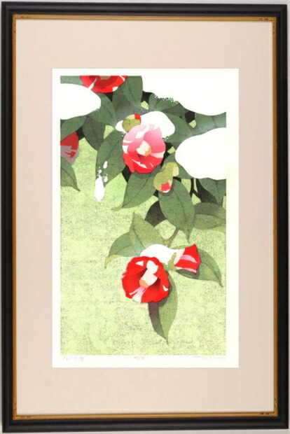 楽天市場】本荘正彦 宵うつろい 花 絵画 酔芙蓉 インテリア 和風 木