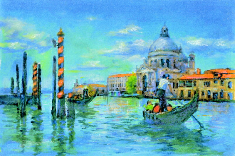 楽天市場】ヴェネツィア 風景画 絵画 イタリア 水彩画 石井清
