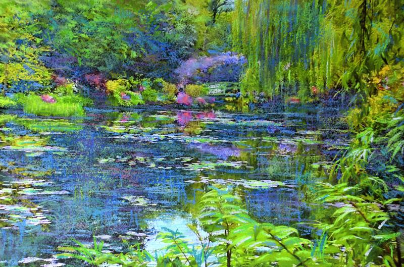 楽天市場】睡蓮 絵画 クロード・モネ フランス ジヴェルニー 風景画