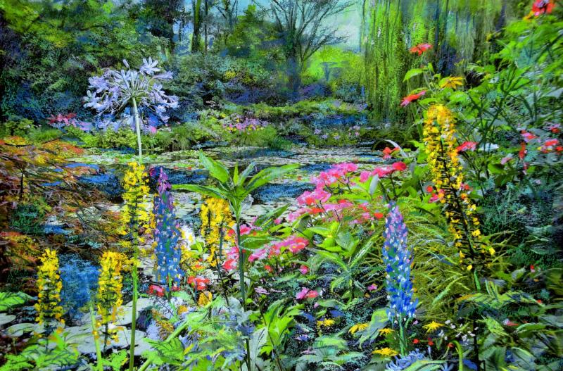 楽天市場】睡蓮 絵画 クロード・モネ フランス ジヴェルニー 風景画