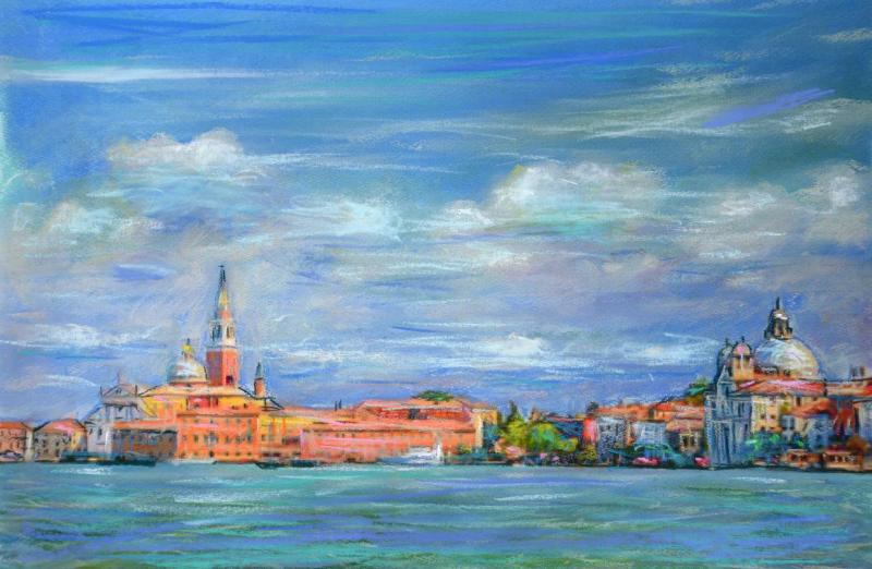 油絵手書き原画  ベニスの運河  イタリア画家バツシーニ作品大作 楽天市場】斉藤要 ベネチアの大運河 イタリア 絵画 風景画