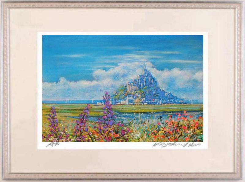 楽天市場】石井清 絵画 水彩画 絵 フランス パリ 風景画