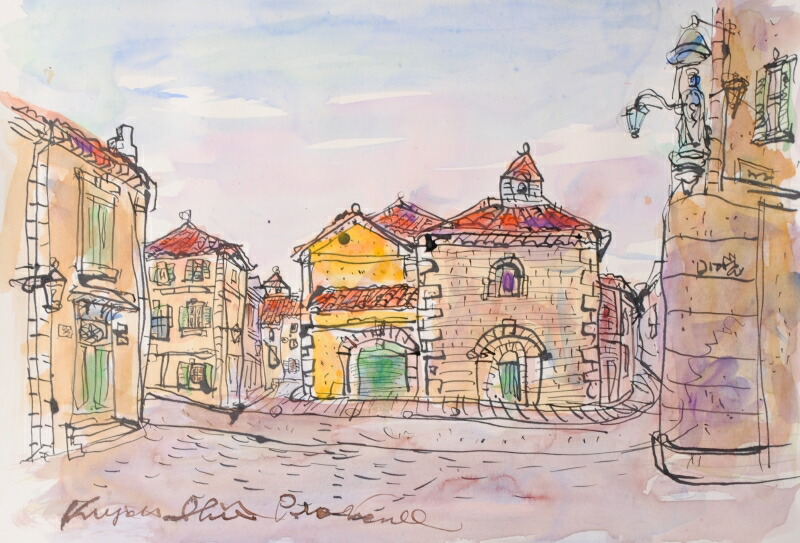 楽天市場】生田明 プロバンス フランス 絵画 海 風景画 油絵