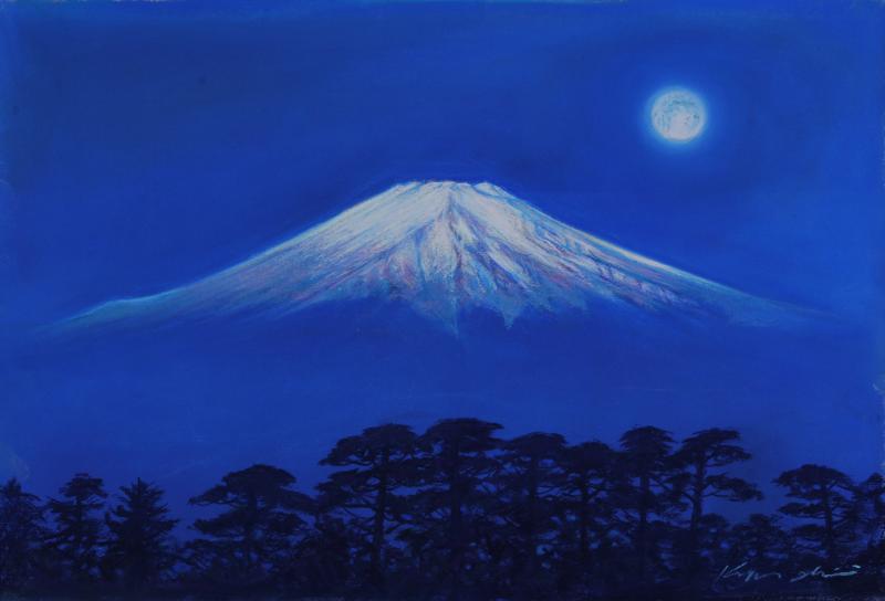 石井清　「夜明け」富士山 ジクレー　サイン入り　28/200 石井清 「夜明け」富士山 ジクレー サイン入り 28/200 石井清