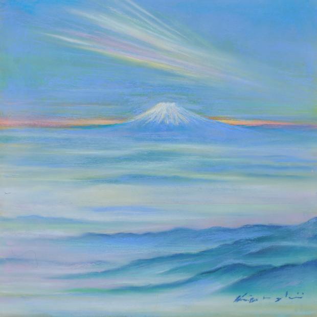 石井清　「夜明け」富士山 ジクレー　サイン入り　28/200 石井清 「夜明け」富士山 ジクレー サイン入り 28/200 絵画