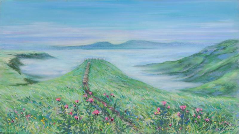 楽天市場】ホアキン・トレンツ・リャド 朝の光 インテリア 絵画 風景画