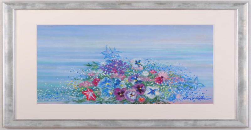 レビューで送料無料 作家名 石井清 作品名 パンジー 速達メール便送料無料 Titanicgroup Com