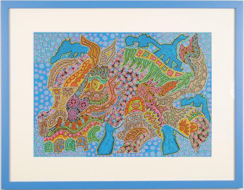 ジョン・アルホーグ版画 ルナシーズⅡ｜アートアレックスギャラリー