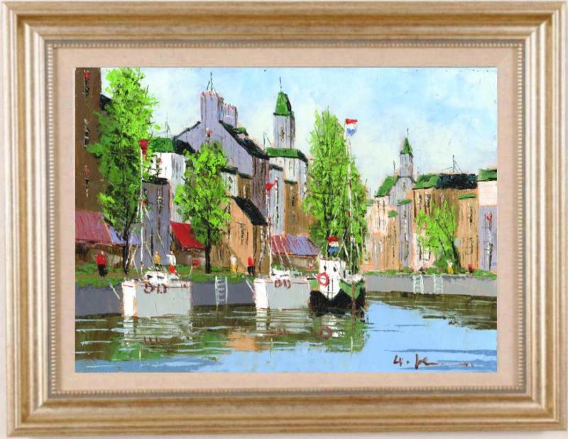 ベニス風景画 Amazon | ベニス 風景画 絵画 イタリア 水彩画 内藤謙一