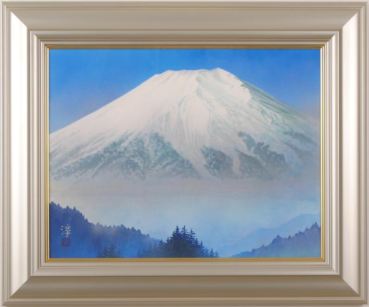 楽天市場】田崎廣助 白富士 富士山 絵画 風景画 インテリア