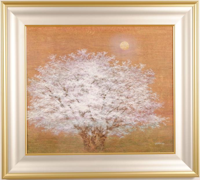 伊藤嘉晃「淡墨桜」116/280 リトグラフ 約12号 直筆サイン 共シール 楽天市場】桜 絵画 彼岸桜 岐阜県本巣市 和風 リトグラフ 版画