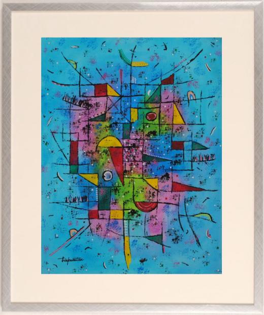 楽天市場】若松愛子 works 8-2 抽象画 絵画 現代アート 水彩画