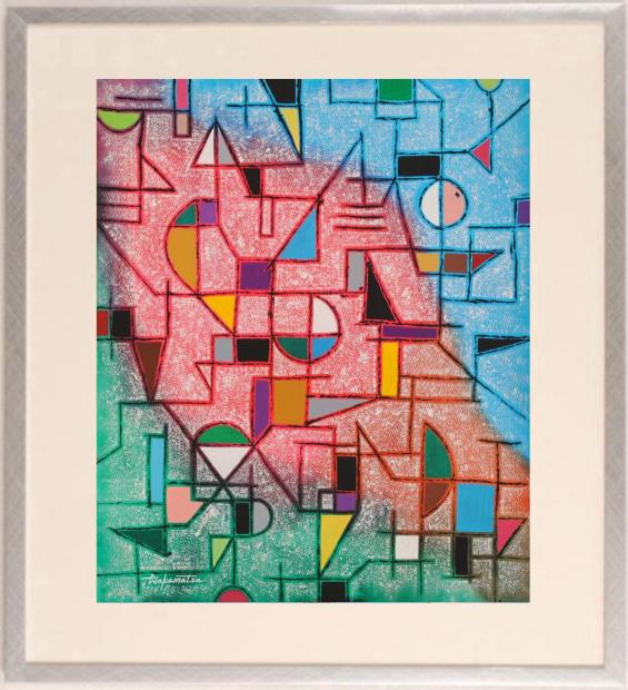 楽天市場】若松愛子 メディテーション A-5 抽象画 絵画 現代アート