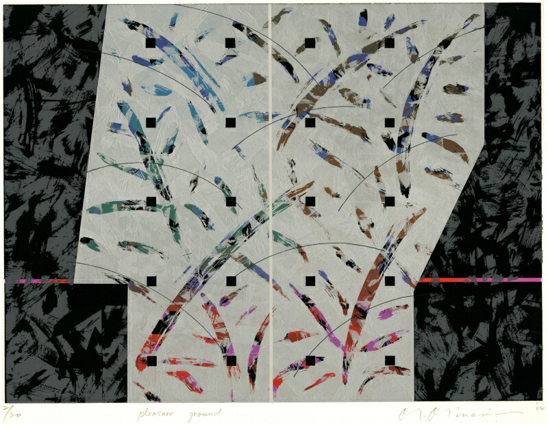 楽天市場】富士山 絵画 抽象画 現代アート シルクスクリーン
