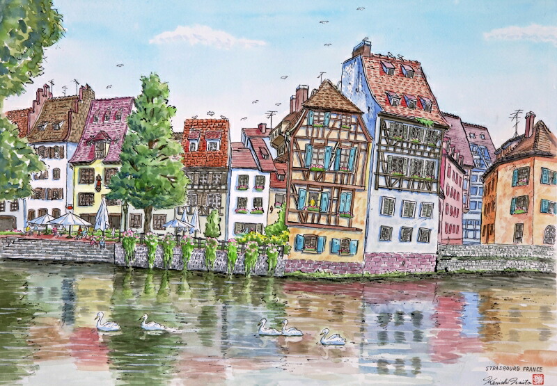 ガブリエル・ペレル　フランス風景画 ガブリエル・ペレル フランス風景画