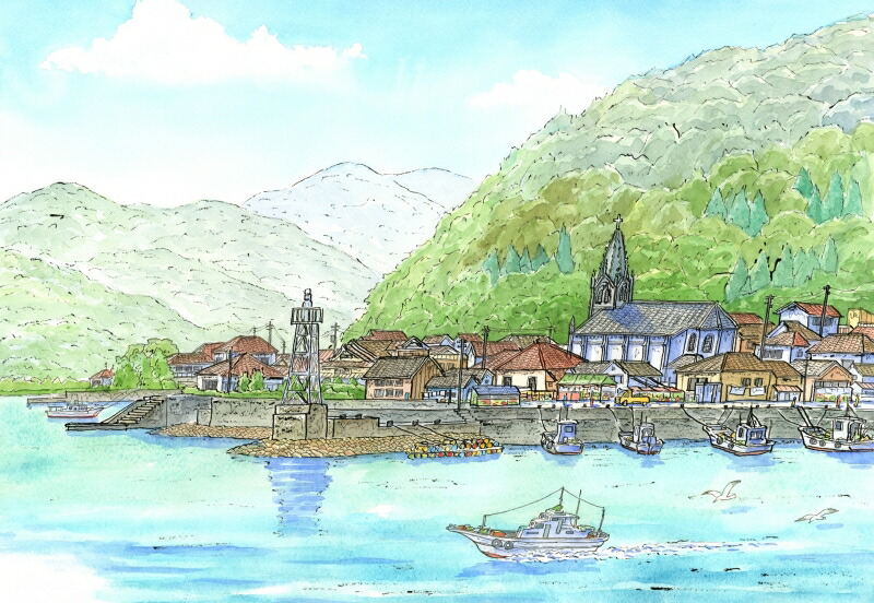 楽天市場】台湾 風景画 絵画 九分 絵 千と千尋の神隠し 版画