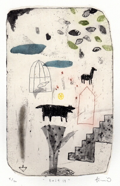 楽天市場】ポップアート 絵画 犬 ジークレー 版画 大谷一生