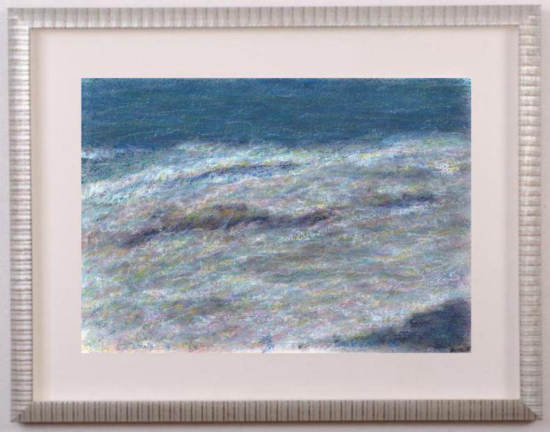 手島圭三郎 「人魚」 木版画 絵画 手島圭三郎 『人魚』 木版画 - 北海道画廊