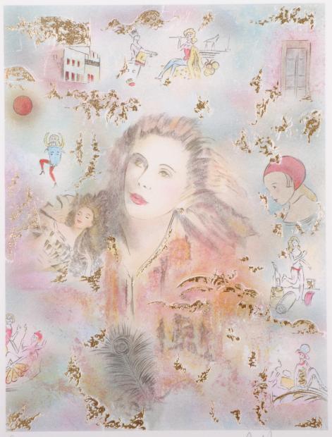 楽天市場】人物画 絵画 男と女 抱擁 版画 リトグラフ ブルーノ