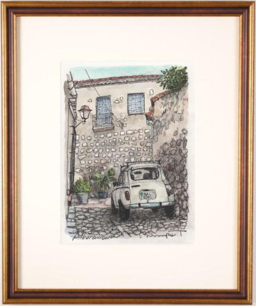 楽天市場】高橋文平 プロエンサ・ア・ノヴァ・2 自動車 絵画 ルノー4