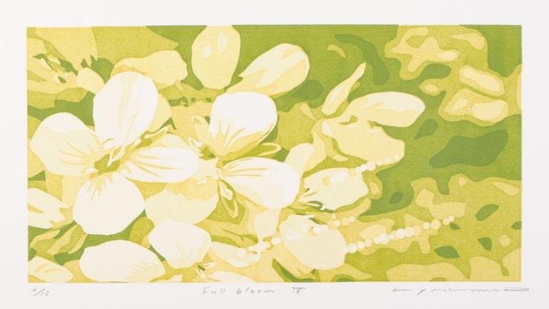 楽天市場】【作家名】吉村明子【作品名】Herbage・6 青草 絵画