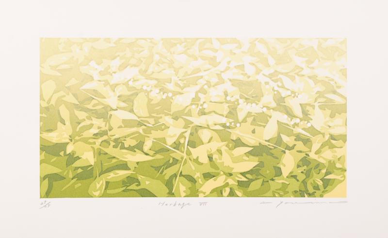 楽天市場】【作家名】吉村明子【作品名】Herbage・6 青草 絵画