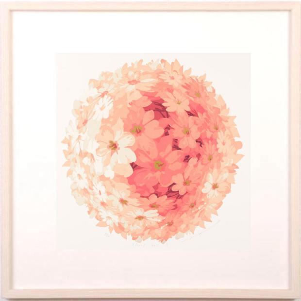 【美品】Harbage B-2-　吉村明子　シルクスクリーン版画 yosimura-24-5.jpg