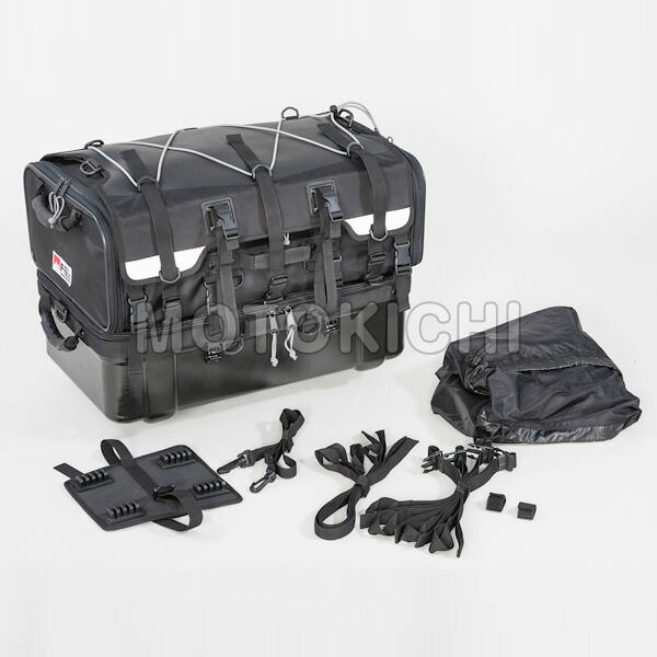 TANAX タナックス MFK-222 グランドシートバッグ 70L （上部バッグ40L・下部バッグ30L） レインカバー付き｜モトキチ