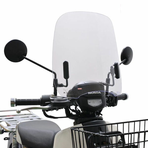 旭風防 CUB-F3-P ウインドシールド HONDA クロスカブ110 JA61 10,040円