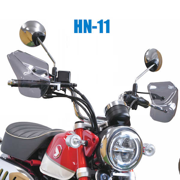 旭風防 HN-11 ナックルバイザー 左右セット スモーク HONDA モンキー125 SWISH 【af アフ】｜モトキチ