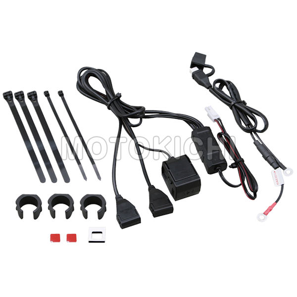 940円 95 Off デイトナ Daytona バイク電源 Usb 2 2 1a シガーソケット 1 スマホ対応 電源アダプター