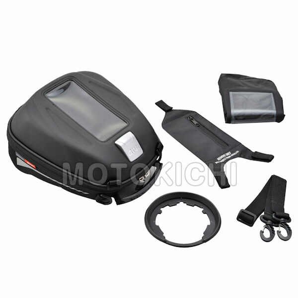楽天市場 デイトナ Daytona Givi St602 タンクロック タンクバッグ St602 容量4l Iphone6plus 収納操作可能 Honda Cbr250rr モトキチ