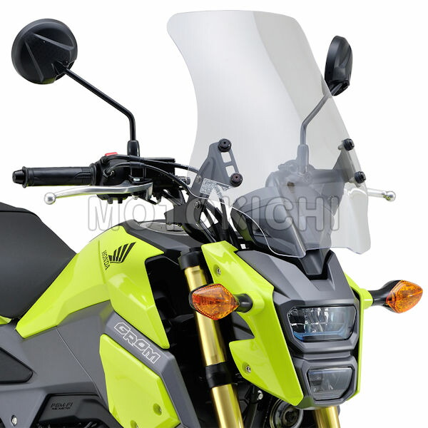 デイトナ DAYTONA ウインドシールド GROM HONDA HCシリーズ 94819 ミドルサイズ クリアー LED 超安い品質