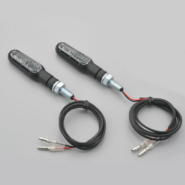 デイトナ DAYTONA 10136 シーケンシャルウインカー D-Light ONE マットブラック 2個1セット