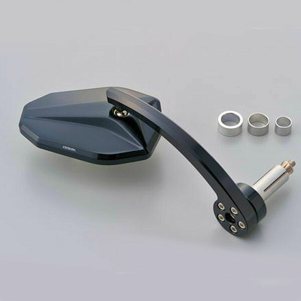 楽天市場】☆ 15168 1本販売 デイトナ HIGHSIDER バーエンドミラー