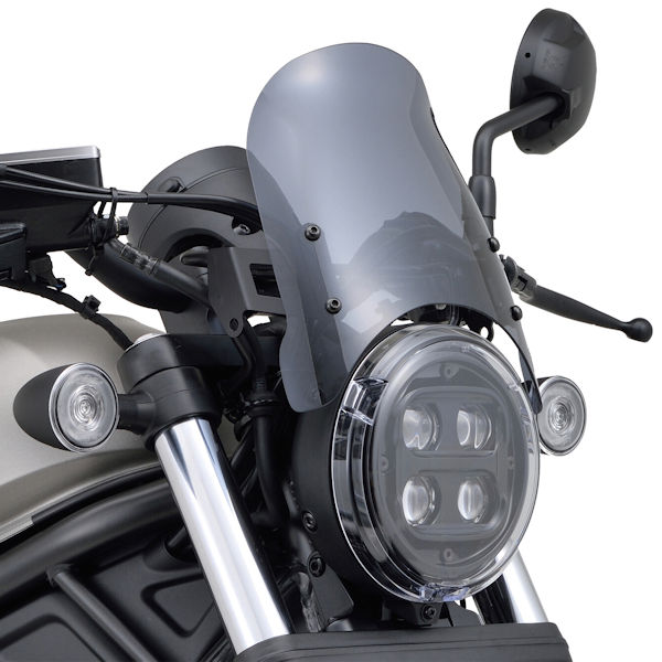 デイトナ DAYTONA 17733 スクリーンキット Aeroviser（エアロバイザー）車種別キット スモーク ホンダ Rebel250/E-Clutch（'20～'25）Rebel500（'20～'23） 11,871円