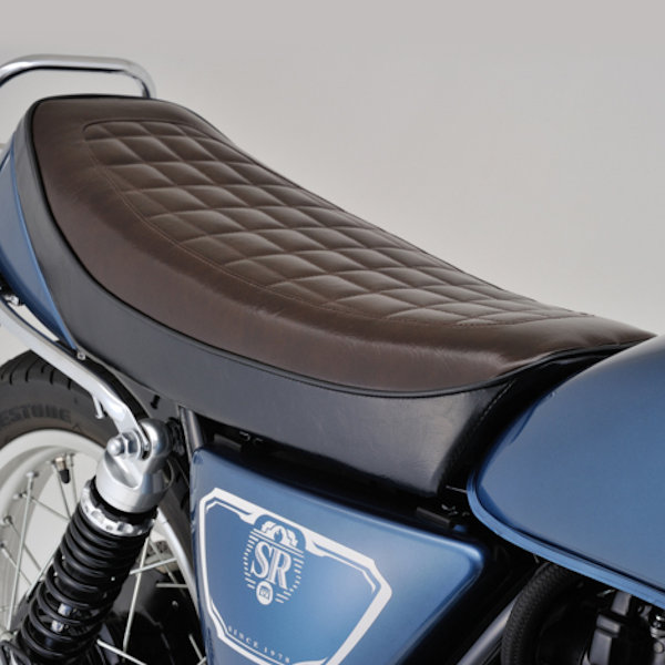 楽天市場】デイトナ ノスタルジック シート ブラック/ブラウン ヤマハ