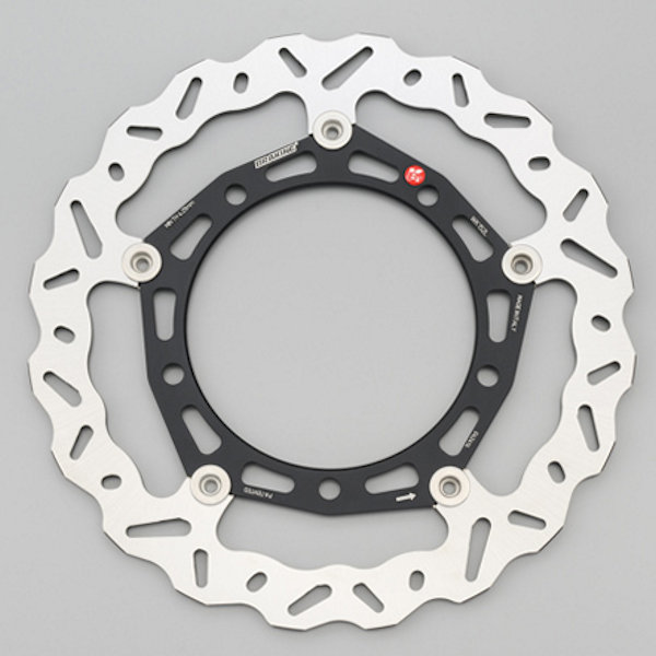 デイトナ DAYTONA 33419 BRAKING WAVE ディスクローター WK152L フロント左 カワサキ Z900RS Z650RS