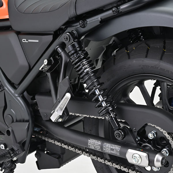 CL250 デイトナ　ローダウンキット ブラックボディ/ブラックスプリング DAYTONA（バイク用品） デイトナ 41580 ローダウンキット CL250