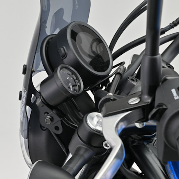 デイトナ DAYTONA 29987 VELONA タコメーター取り付けステーセット バイザーステー専用φ48メーター用 ホンダ CL250 CL500