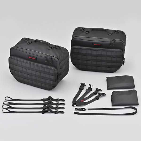 デイトナ DAYTONA 40707 ヘンリービギンズ DHS-43 振り分けサイドバッグ 18L＆18L 4Kg 片側2Kg H280×W400×D190mm