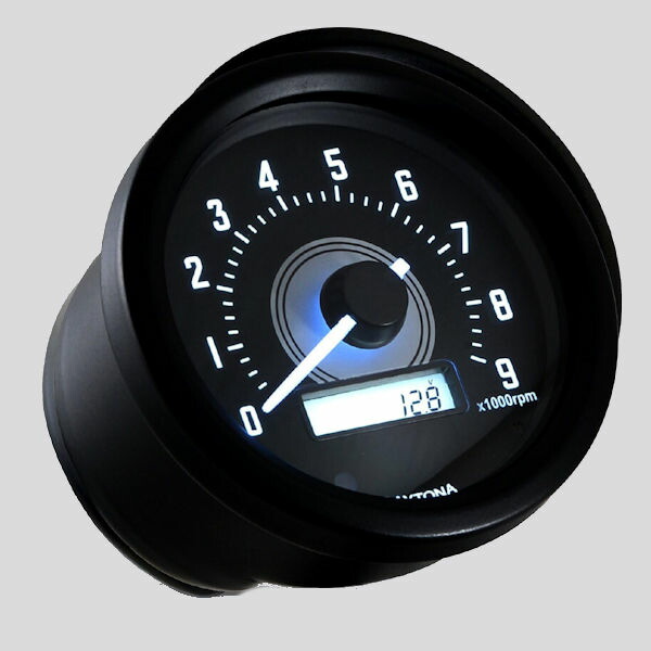 【在庫あり】デイトナ DAYTONA 44203 VELONA φ60電気式 9000rpm ホワイトLED タコメーター 汎用品 GB350/S CL250/500 DAX125 モンキー125 クロスカブ110 Rebel250 CT125 モンキー XL1200X FXDL FLST SR400 14,615円