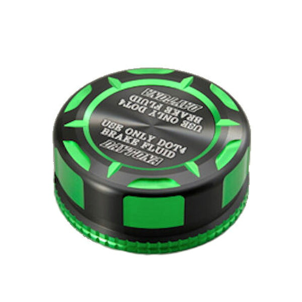 デイトナ DAYTONA 92740 PREMIUM ZONE マスターシリンダータンクキャップ NISSIN φ38 ライムグリーン
