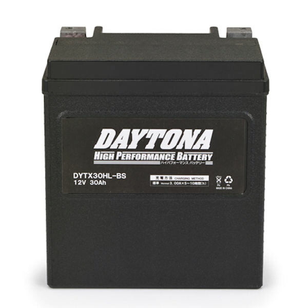 デイトナ DAYTONA 92892 ハイパフォ－マンスバッテリー DYTX30HL-BS ハーレー CVO/DRESSERモデル ツーリングモデル ソフテイルモデル トライクーモデル FLH FLT