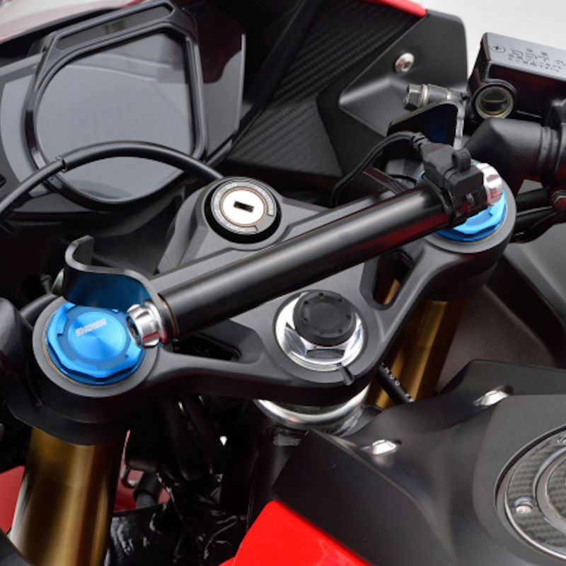 デイトナ DAYTONA 16792 車種別マルチバーホルダー キャップボルトカラーM8 アッシュシルバー付属 バー有効長＝155mm パイプ径φ22.2 ホンダ CBR250RR
