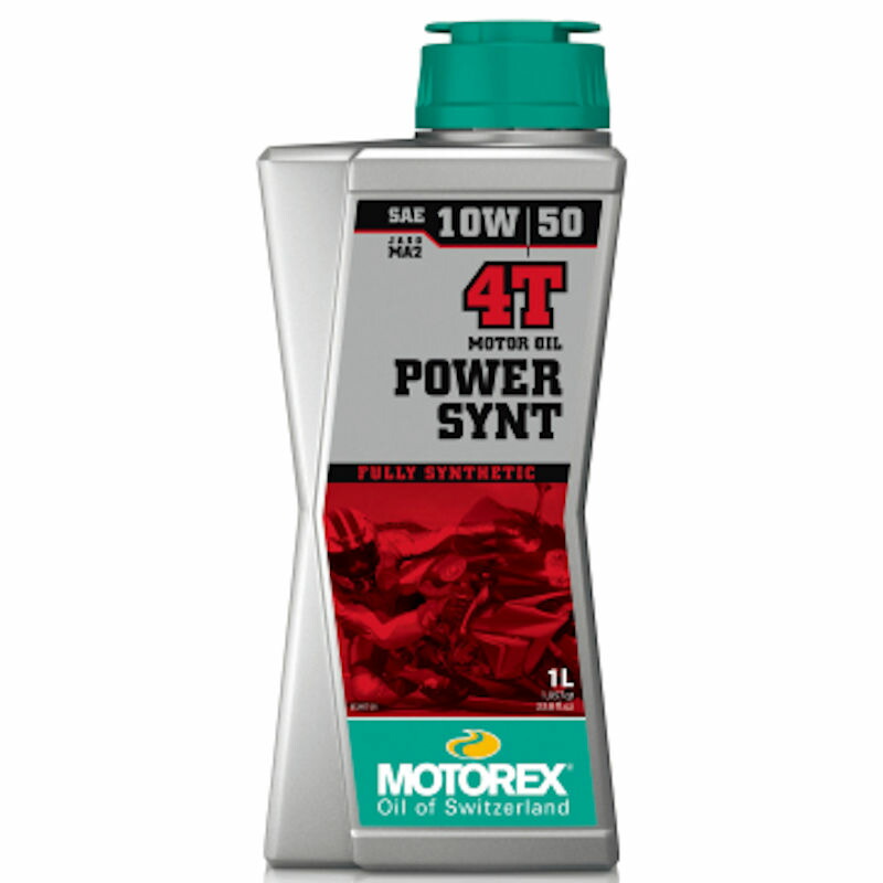 デイトナ DAYTONA 97784 MOTOREX 4サイクルオイル POWER SYNT 4T 10W50 1リットル 夏場用
