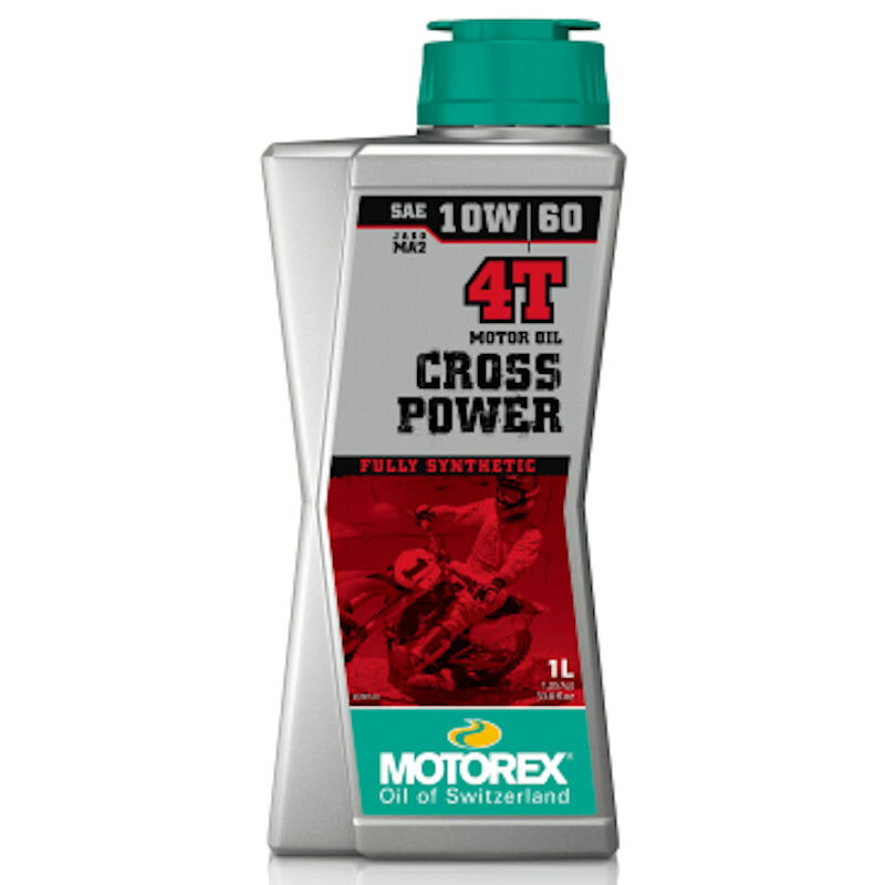 デイトナ DAYTONA 97793 MOTOREX 4サイクルオイル CROSS POWER 4T 10W60 1リットル レース用オフロード車 KTM KSR KXL セロー 旧品番：79543