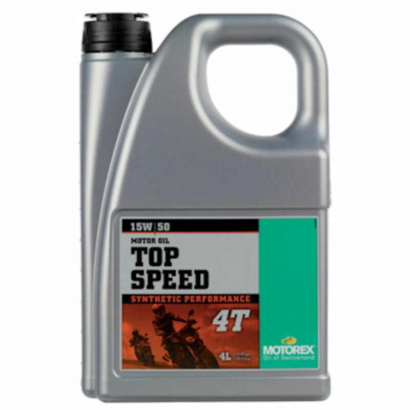 デイトナ DAYTONA 97801 MOTOREX 4サイクルオイル TOP SPEED MC 4T 15W50 4リットル